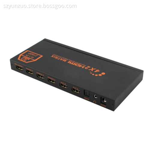 HDMI HIFI 4X2 Matrix